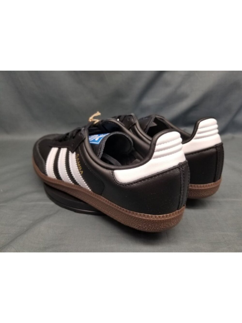 Adidas Samba OG Sneakers Black White Gum IG9031 Women's Size 9 NEW NO BOX! - Picture 6 of 10